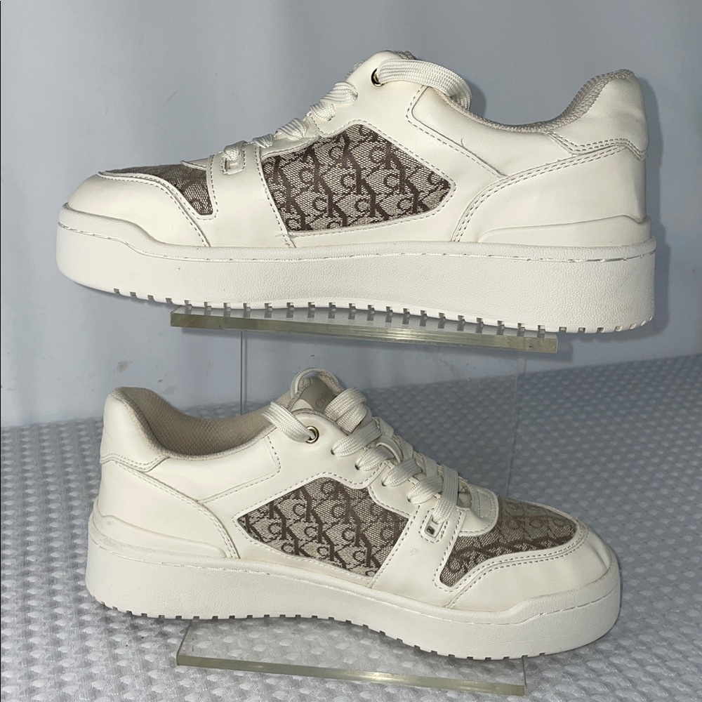 CALVIN KLEIN MONOGRAM WOMENS SNEAKERS FTL-12-082 - Picture 2 of 8